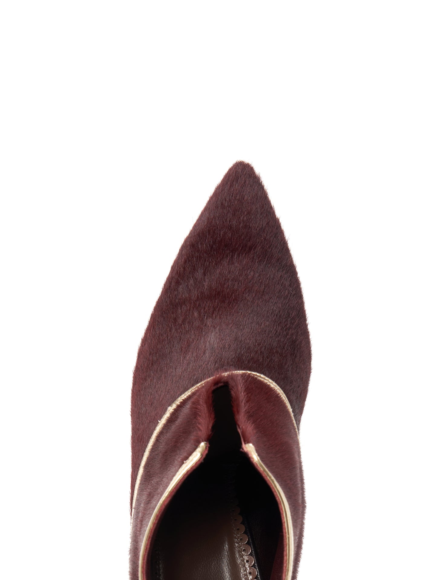 PONY HAIR CASHMERE BOOT