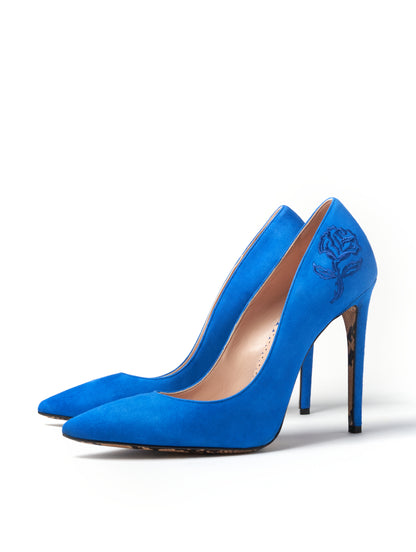 SMOOTH SUEDE DONATELLA PUMP