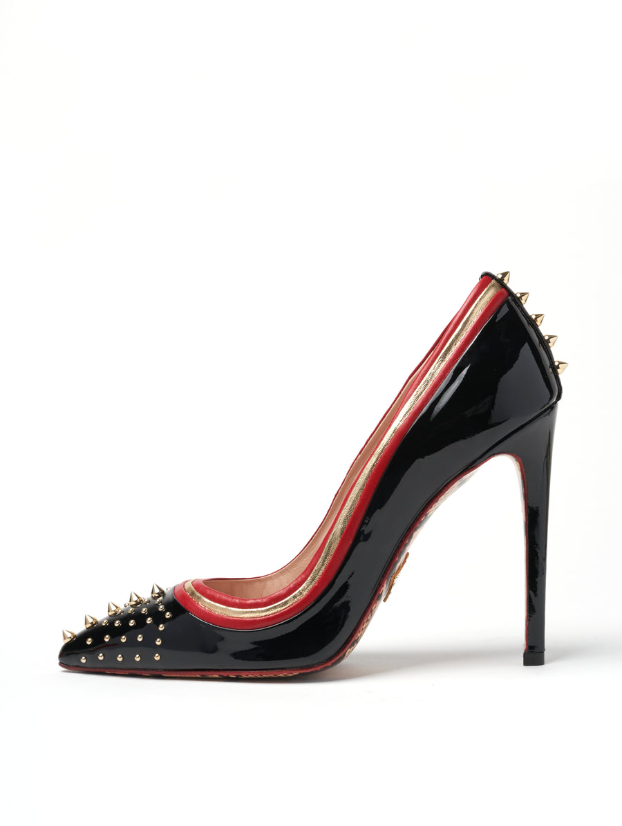 Black Patent Martina Pump