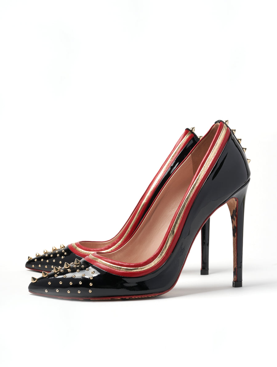 Black Patent Martina Pump