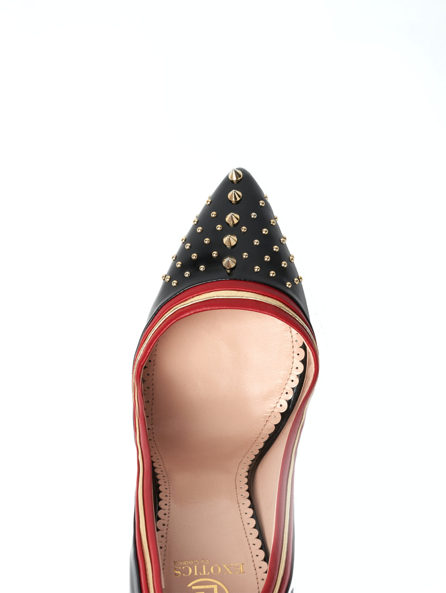 Black Patent Martina Pump